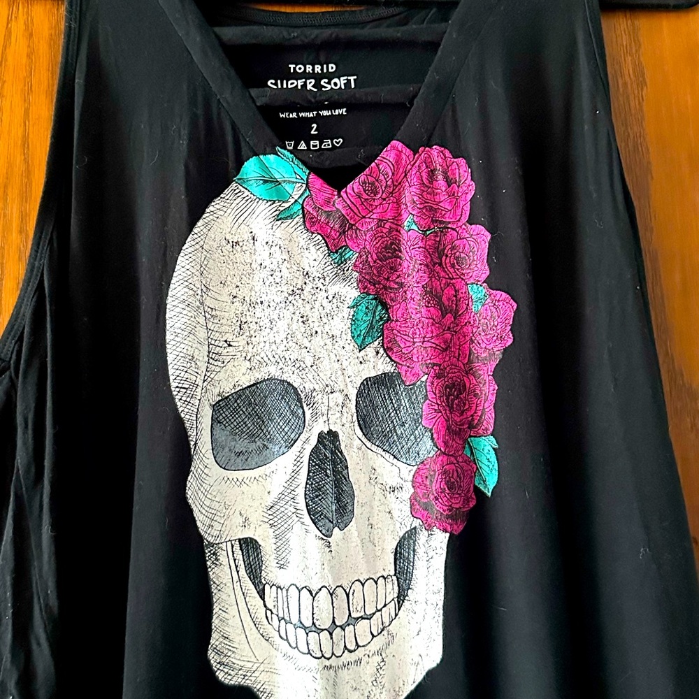 Torrid Size 2 Black Tank top